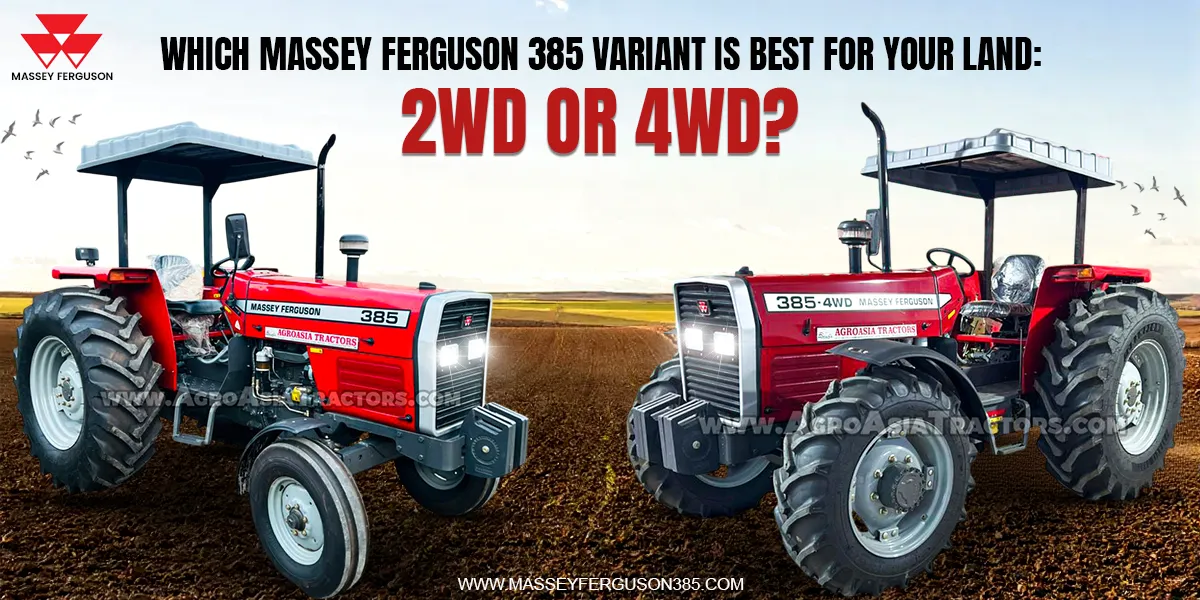Massey Ferguson 385 2WD vs 4WD for sale